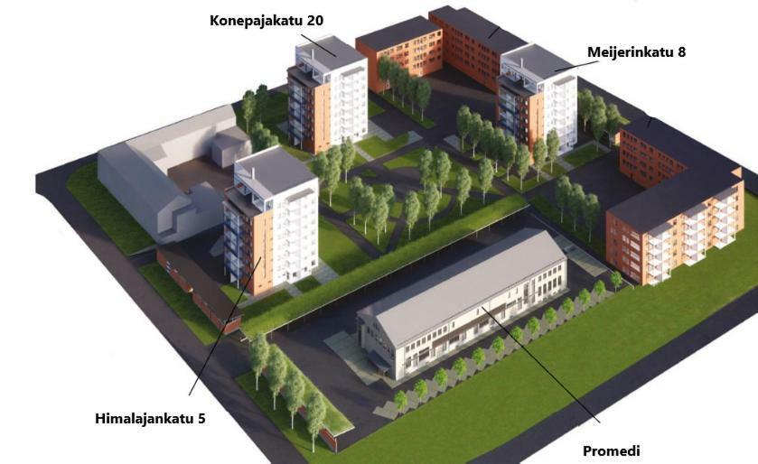 Pro Apartments 2 Вааса Екстер'єр фото